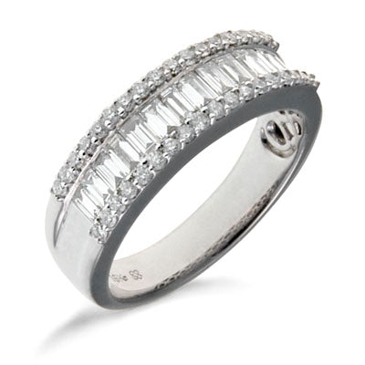 J&A 1970 - Bague - Or Blanc