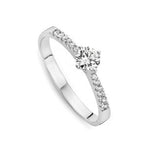 Pigou – Bague – Or Blanc & Diamants