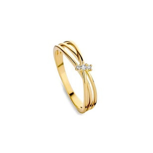 Pigou – Bague – Or Jaune & Diamants
