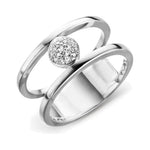 Silver Rose – Bague