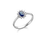 J&A 1970 - Bague - Panier Saphir
